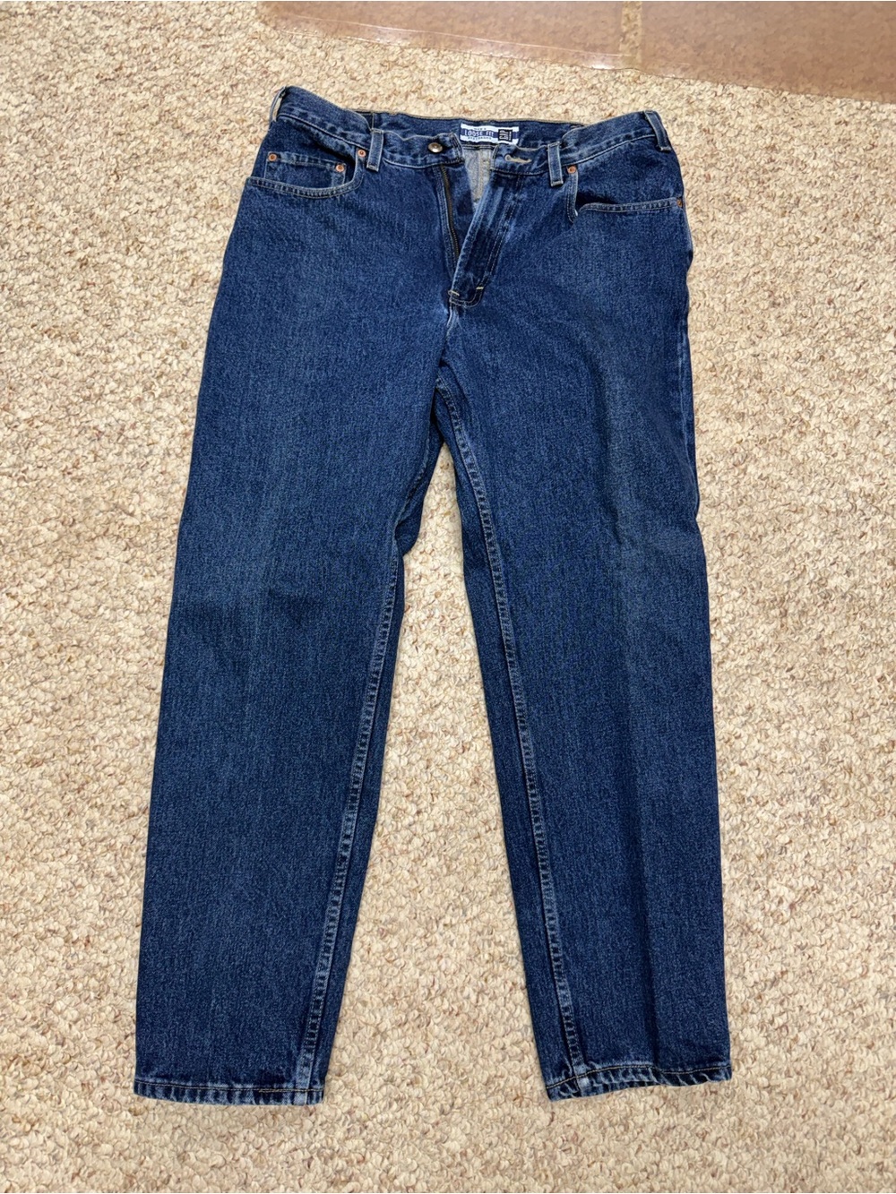 Men's Gap Dark Blue Classic Straight Jeans